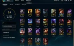 Conta lol Diamante 5