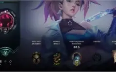 Conta lvl 405 com 274 skin bem barata