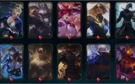 Conta lvl 405 com 274 skin bem barata