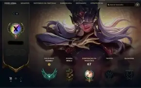 [LOL] CONTA PLATINA 1, POUCOS JOGOS RANQUEADOS
