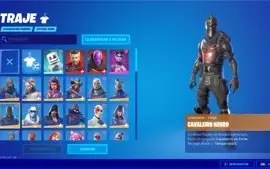 Conta Cavaleiro Negro e skins raras, salve o mundo com vbuck