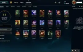 Conta LoL Diamante V Smurf