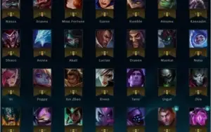 CONTA LOL - 104 CAMPEÕES - 42 SKINS (700 REAIS EM SKINS)