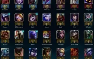CONTA LOL - 104 CAMPEÕES - 42 SKINS (700 REAIS EM SKINS)