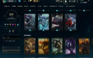 Ferro 3 com 140 Champs e 80 Skins ( JG / TOP / SUP )
