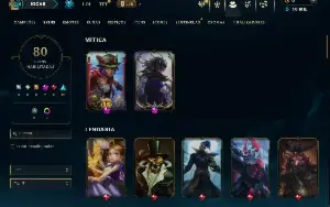 Ferro 3 com 140 Champs e 80 Skins ( JG / TOP / SUP )