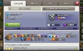 Conta Clash of Clans    CV 8 Quase Full