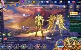 SAINT SEIYA AWAKENING A-1, LVL60. Quase todos os Cavaleiros