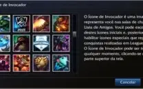 Vendo conta league of legends Plat 3