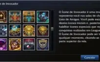 Vendo conta league of legends Plat 3