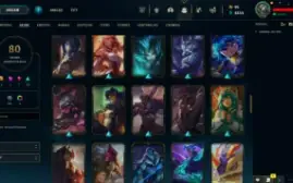Conta LOL LVL 316 | 159 Campeões| 80 Skins |UNRANKED| 2014