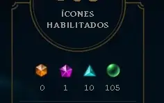 Conta de lol 186 skins Prata IV