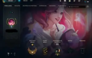 Conta Lol Skin Ultimate Gold 4