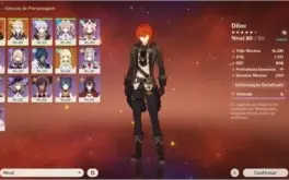 DUAS CONTAS (DILUC C2,ALBEDO) (chide, e jean c1)