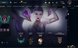 Conta LOL com 280 Skins 8 Skins míticas