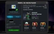 Conta Marvel Torneio de Campeões