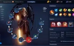 Mir4 conta Level 90 Lanceiro (classe/subclasse) (SA 64)