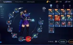 Mir4 conta Level 90 Lanceiro (classe/subclasse) (SA 64)