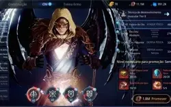 Mir4 conta Level 90 Lanceiro (classe/subclasse) (SA 64)