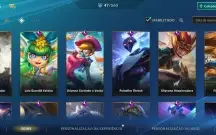conta wild rift skin: 47, wukong prestigio, zed dizimador d