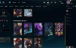 Conta de League of Legends baratíssima