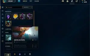 Conta prata 1 com 43 Champs e 17 Skins