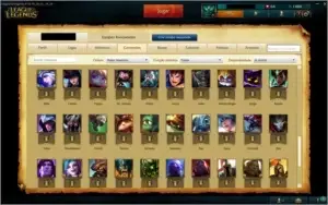 ACCOUNT LEAGUE OF LEGENDS OURO V