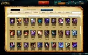 ACCOUNT LEAGUE OF LEGENDS OURO V