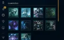 Conta League of Legends Full Acesso - 74 Champs e 47 Skins