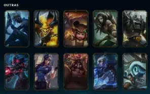 Conta League of Legends Full Acesso - 74 Champs e 47 Skins