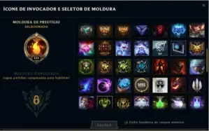 Conta de lol na md10