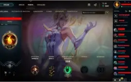 Conta de lol na md10