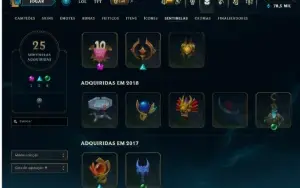 Conta 2017 Platina 135 skins 1Ultimate Miss Fortune