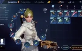 Conta Mir4 SA84 lvl 60 e 61k de power