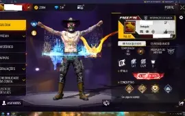 Conta Free Fire antiga beta rara com primeiro passe