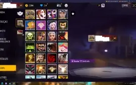 Conta Free Fire antiga beta rara com primeiro passe