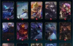 vendo conta league of legends com muitas skins e maestrias