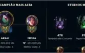 vendo conta league of legends com muitas skins e maestrias