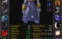 Conta WoW Classic servidor Faerlina