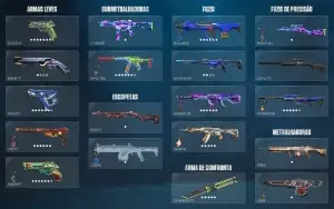 CONTA FULL ACESSO com Skin em todas as armas! 2000 GASTOS!