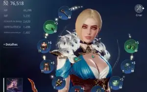 MIR4 MAGE lvl70 76kk PP servidor SA051