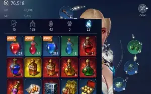 MIR4 MAGE lvl70 76kk PP servidor SA051