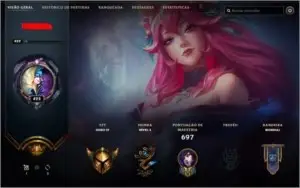 Conta LOL 582 Skins - Ouro 4