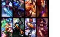 Conta prata 1,com borda ouro e 69 champs e 15 skins