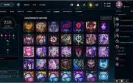 MESTRE FULL CHAMP COM SKINS RARAS