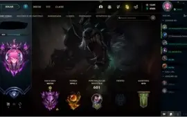 MESTRE FULL CHAMP COM SKINS RARAS