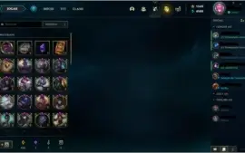 MESTRE FULL CHAMP COM SKINS RARAS