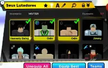 Anime fighters conta upada