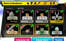 Anime fighters conta upada
