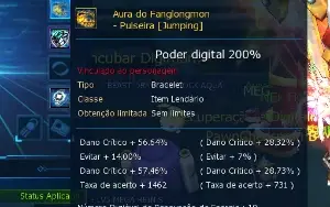 Conta LADMO servidor Omegamon.
